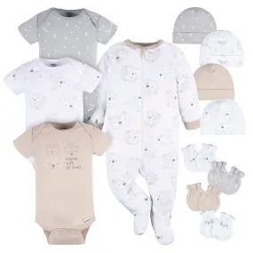 12-Piece Baby Neutral Woodland Layette Bundle 12-Piece Baby Neutral Woodland Layette Bundle
