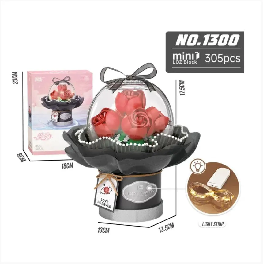 1300 LOZ Eternal Flowers BLACK 305PS