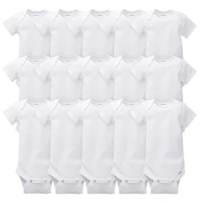 15-Pack White Onesies® Bodysuits Bundle 15-Pack White Onesies® Bodysuits Bundle