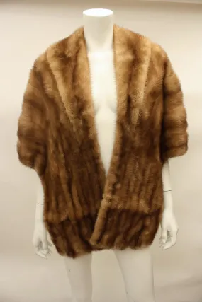 1950s Autumn Haze Mike Fur Cape 1950s Autumn Haze Mike Fur Cape
