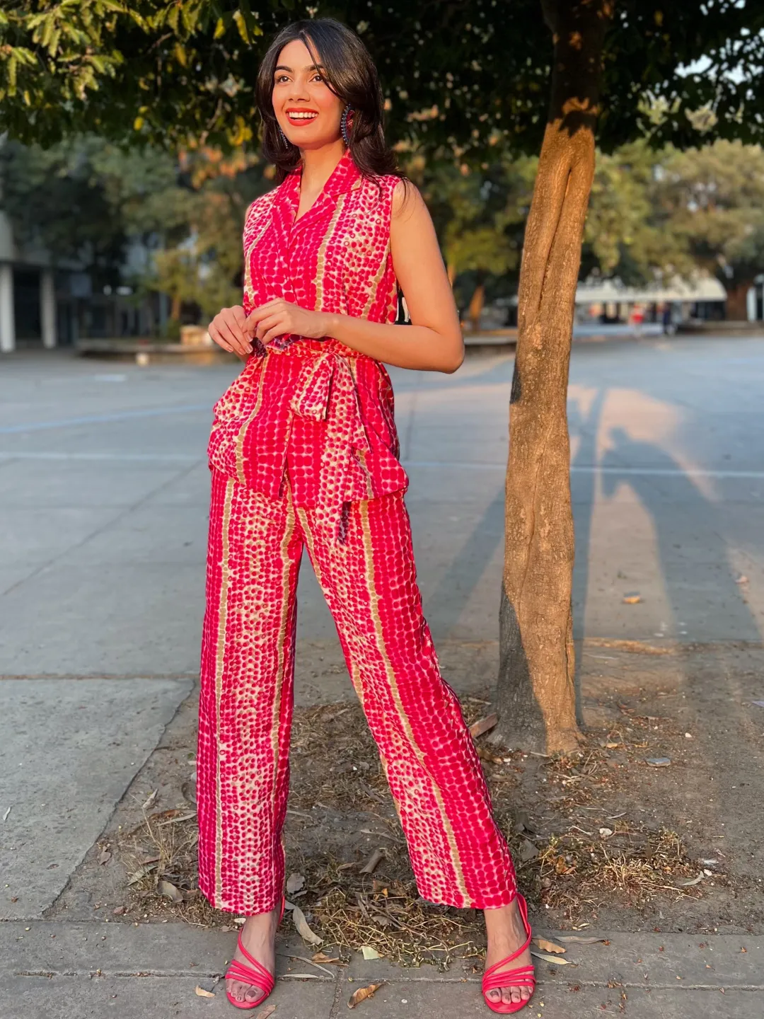 2 Piece Linen Jacket Set