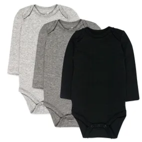3-Pack Organic Cotton Long Sleeve Bodysuits 3-Pack Organic Cotton Long Sleeve Bodysuits