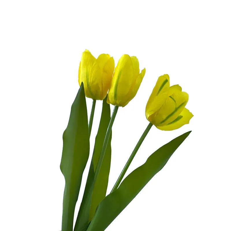 3pcs Artificial Tulip Flowers