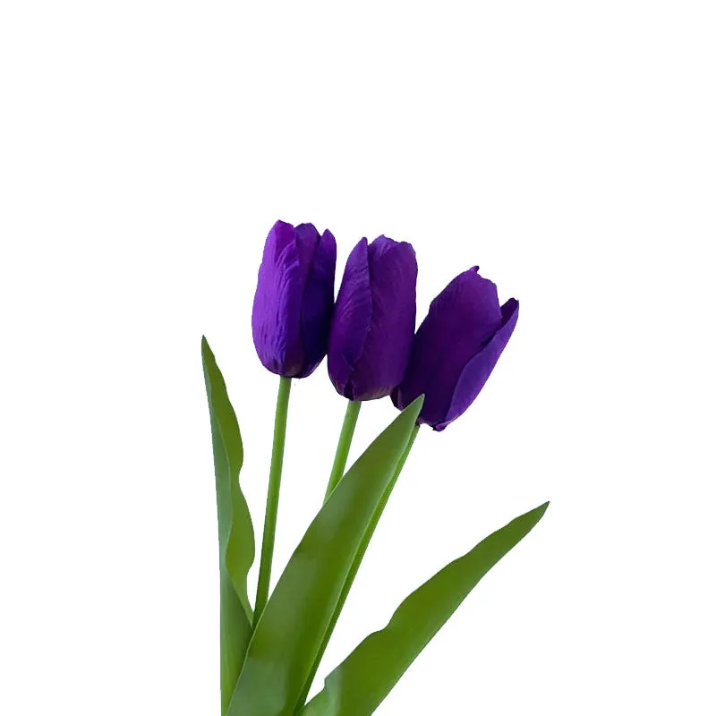 3pcs Artificial Tulip Flowers