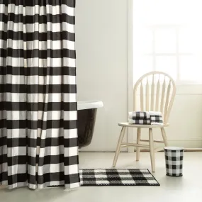 6PC Camille Buffalo Check Bathroom Set 6PC Camille Buffalo Check Bathroom Set