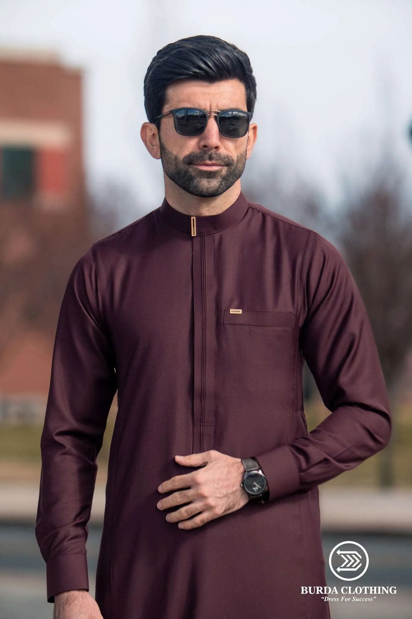 Adult Premium Thobe 507 Maroon