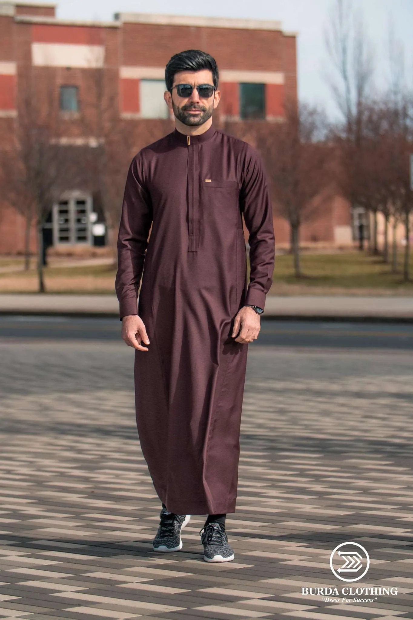 Adult Premium Thobe 507 Maroon