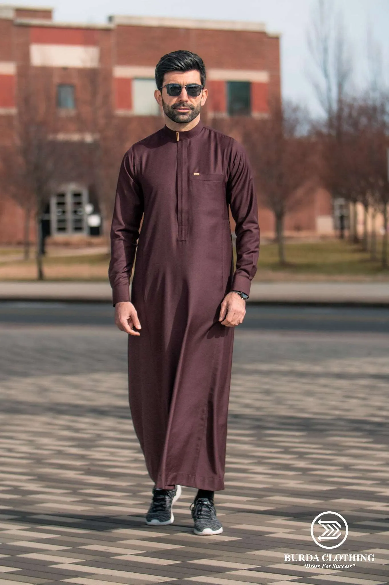 Adult Premium Thobe 507 Maroon