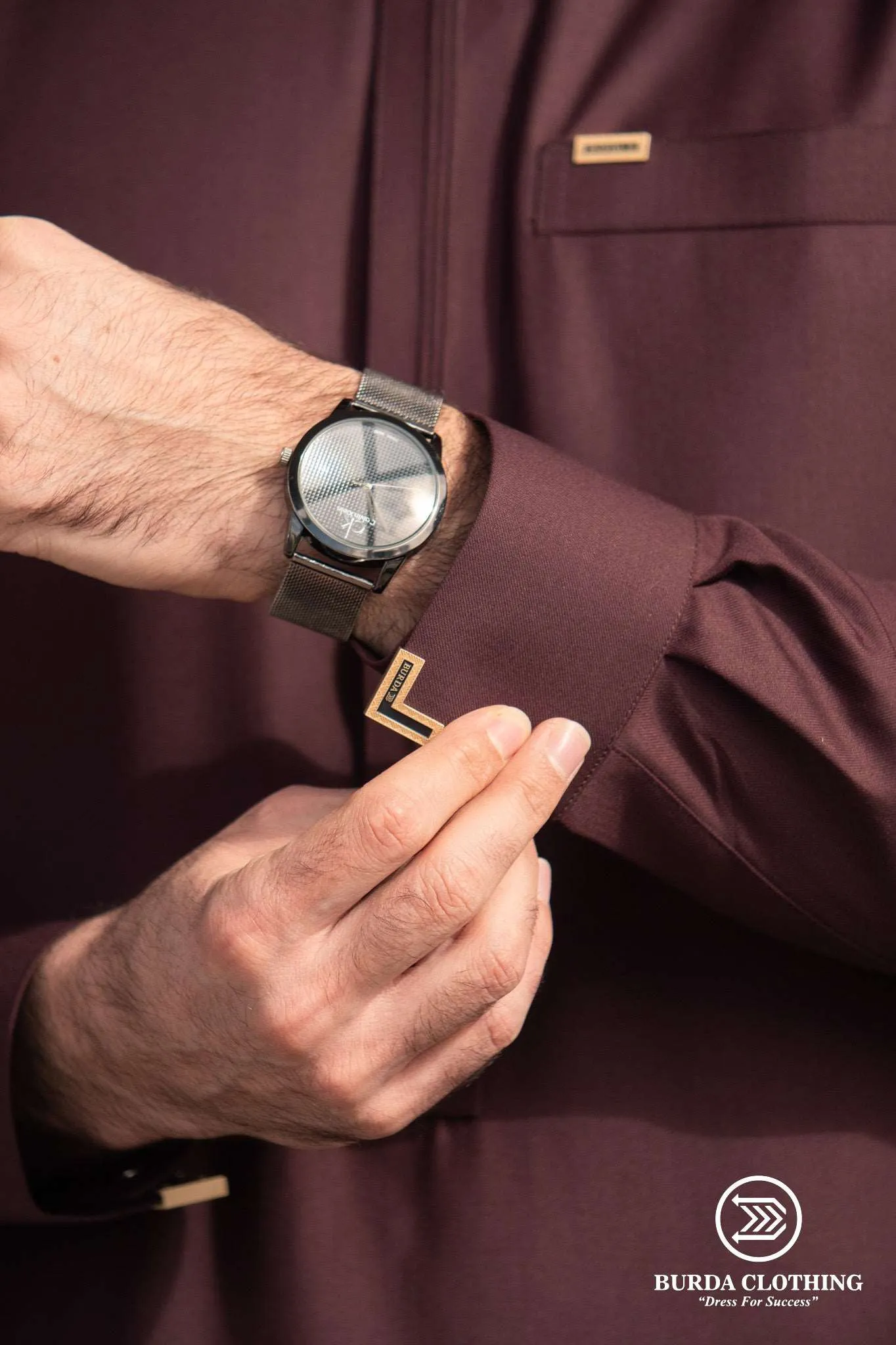 Adult Premium Thobe 507 Maroon