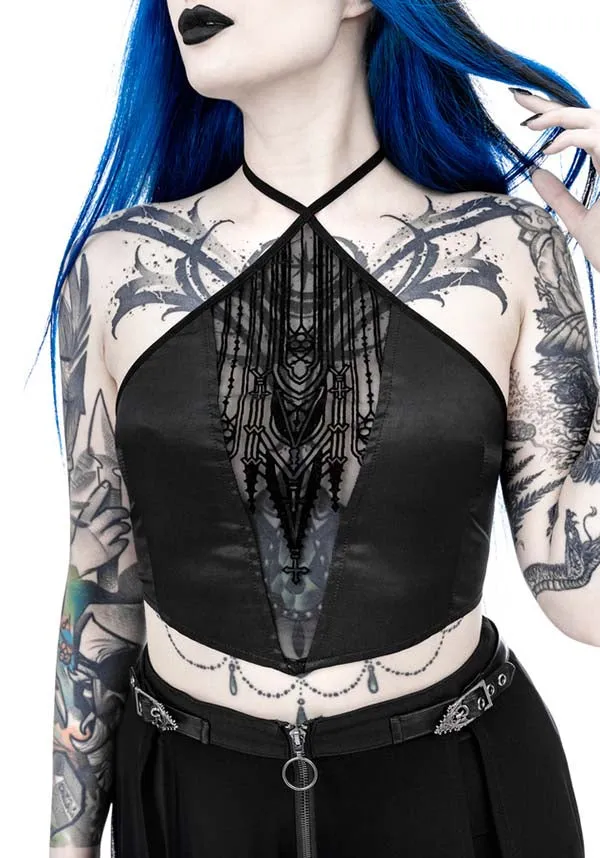 Afterlife | HALTERNECK TOP*