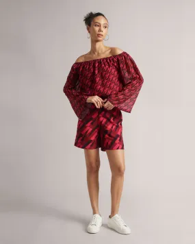 All About Pink Off-Shoulder and Shorts Co-Ord Set All About Pink Off-Shoulder and Shorts Co-Ord Set