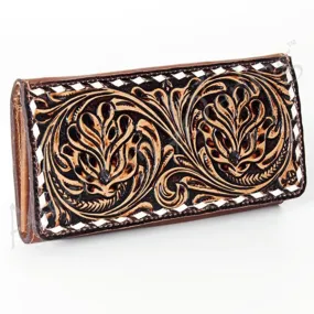 American Darling Floral Tooled Wallet American Darling Floral Tooled Wallet