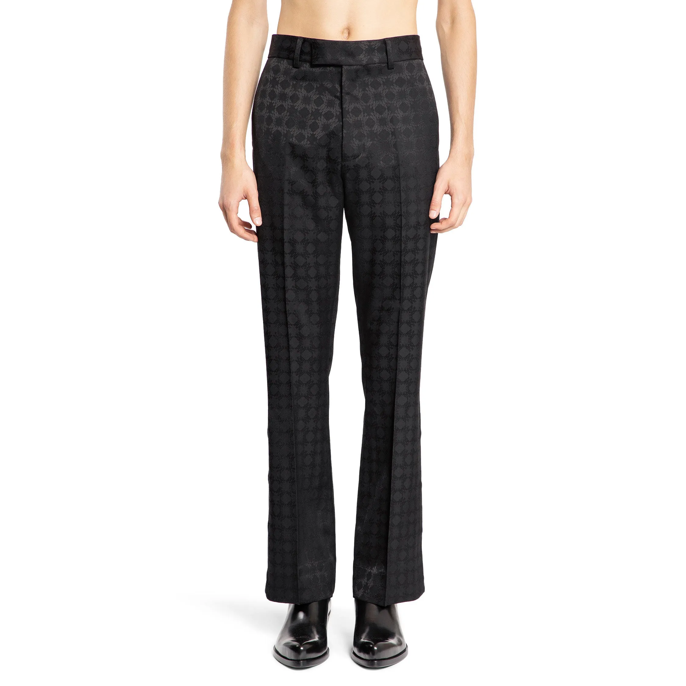 AMIRI MAN BLACK TROUSERS