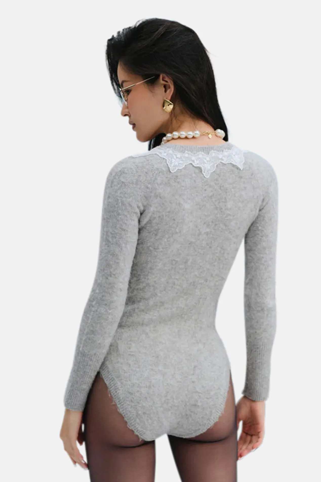 Arinah Romper Grey
