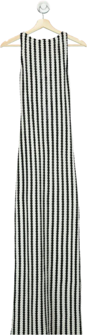 ASOS Black and White Striped Maxi Dress XS ASOS Black and White Striped Maxi Dress XS