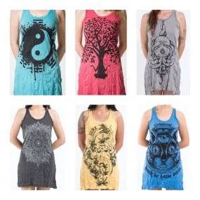 Assorted set of 5 Sure Design Women's Tank Dress Assorted set of 5 Sure Design Women's Tank Dress
