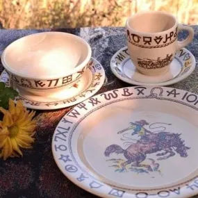At the Ranch Cowboys & Brands Dinnerware At the Ranch Cowboys & Brands Dinnerware