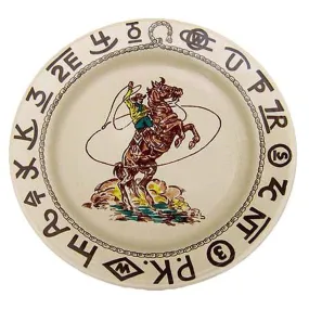 At The Ranch Cowboys & Brands Luncheon Plates At The Ranch Cowboys & Brands Luncheon Plates