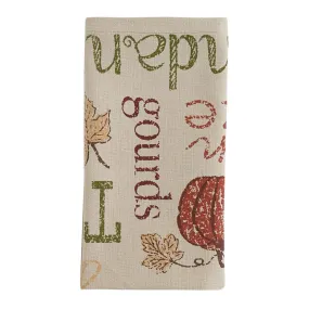 Autumn Sentiments Napkin Set Autumn Sentiments Napkin Set