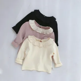 Baby Girls Spring and Autumn Bottoming Shirts Girls Top Wholesale Baby Girls Spring and Autumn Bottoming Shirts Girls Top Wholesale