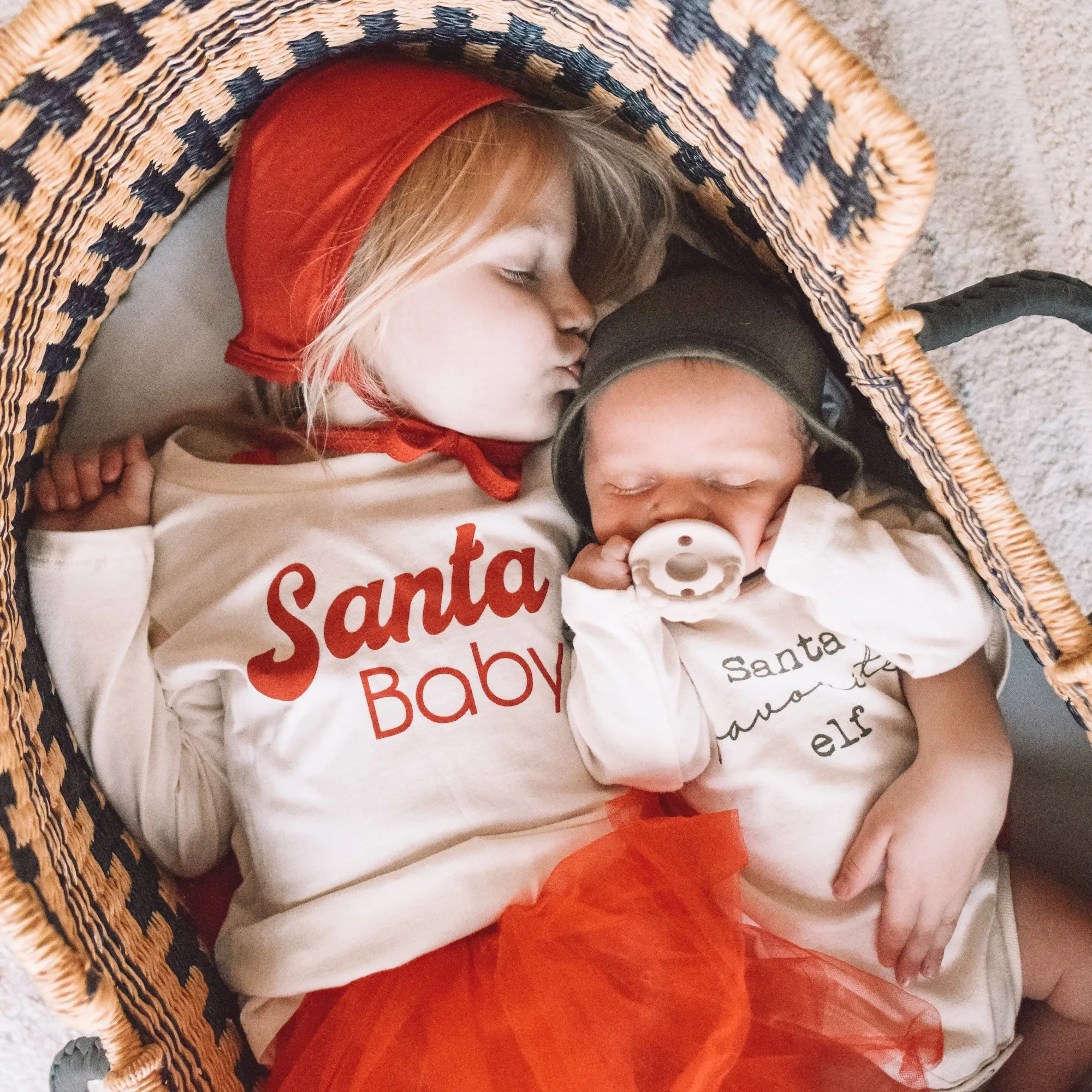 Bamboo Pixie Bonnet - Red