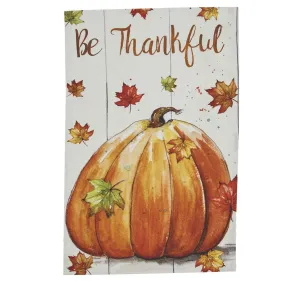 Be Thankful Pumpkin Dishtowel Be Thankful Pumpkin Dishtowel
