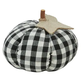 Black & Cream Check Pumpkin Black & Cream Check Pumpkin