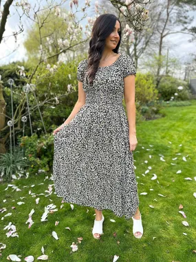Black Ditsy Floral Shimmer Dress Darla 2 Black Ditsy Floral Shimmer Dress Darla 2