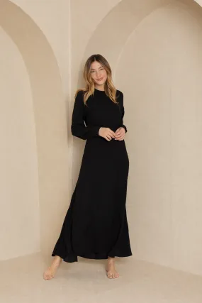 Black Flare Maxi Black Flare Maxi