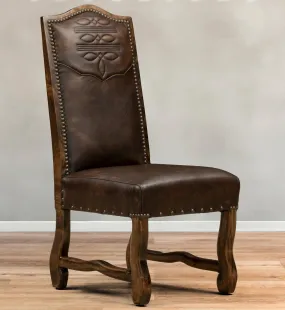 Boot Stitch Western Side Chair Boot Stitch Western Side Chair