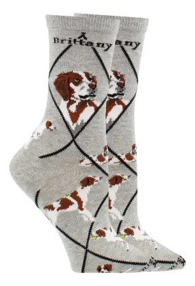 Brittany Spaniel Socks Perfect Dog Lovers Gift Brittany Spaniel Socks Perfect Dog Lovers Gift