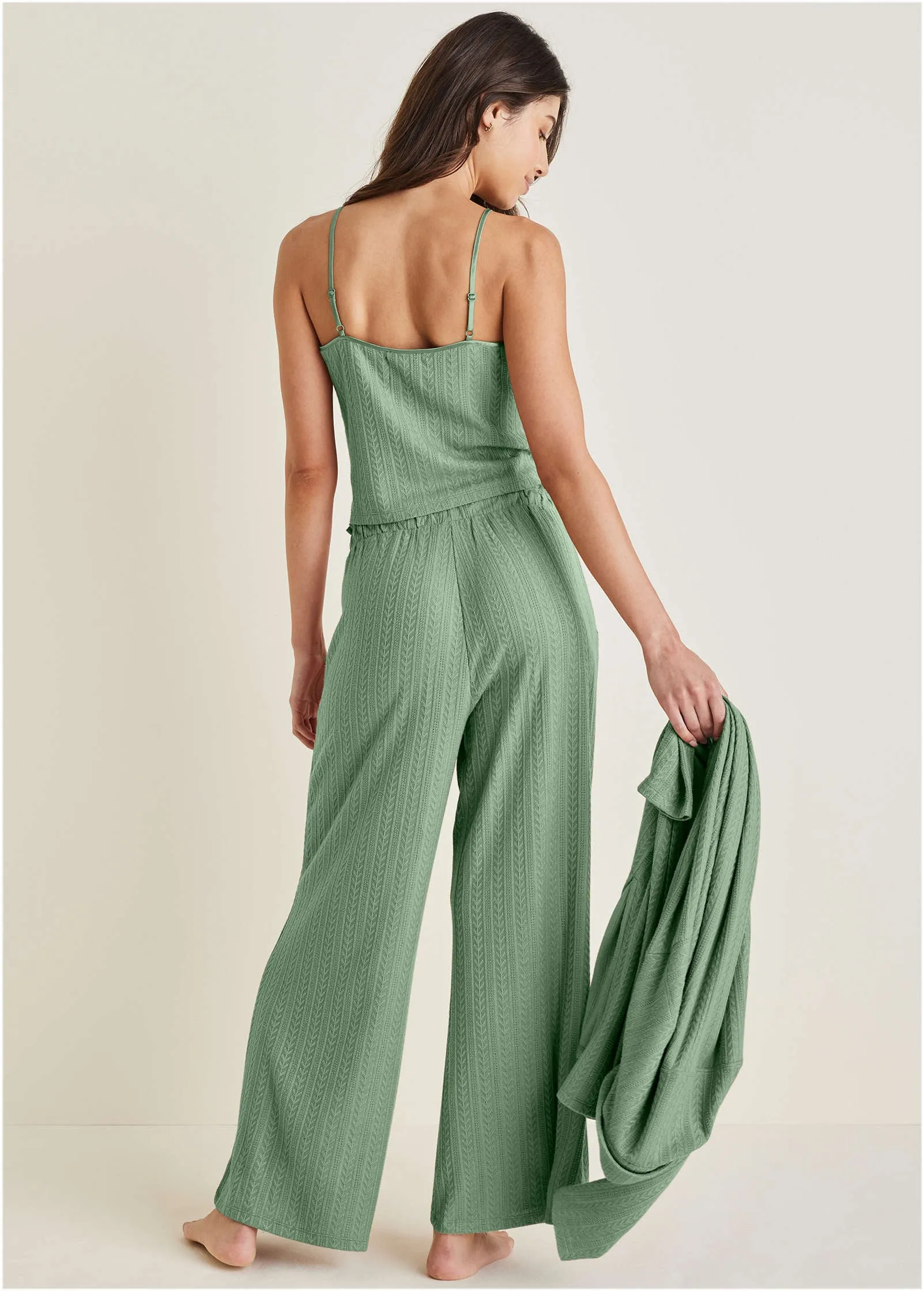 Brunch Knit 3 Piece Set - Basil