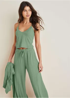 Brunch Knit 3 Piece Set - Basil Brunch Knit 3 Piece Set - Basil