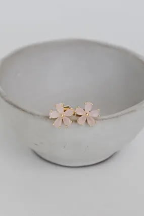Claire Gold Flower Stud Earrings Claire Gold Flower Stud Earrings