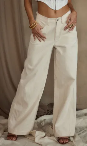 Clarence Cream Corduroy Pants Clarence Cream Corduroy Pants