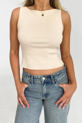 Clarke Tank in Cream Clarke Tank in Cream