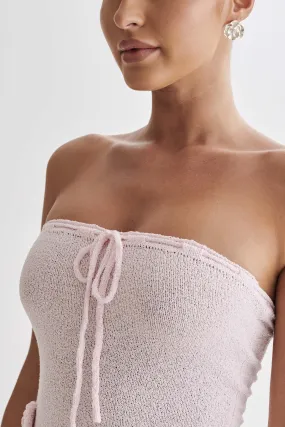Connelly Strapless Knit Mini Dress - Fairy Floss Pink Connelly Strapless Knit Mini Dress - Fairy Floss Pink