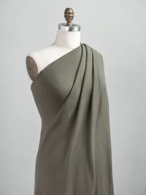 Cotton Tencel Modal Rib Knit - Olive - Swatch Cotton Tencel Modal Rib Knit - Olive - Swatch
