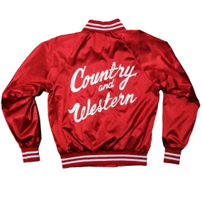 Country & Western Satin Tour Jacket Country & Western Satin Tour Jacket