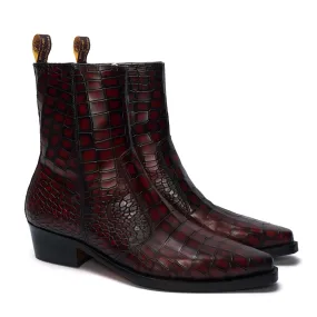 Cowboy Smokey Wine Chelsea Boot Cowboy Smokey Wine Chelsea Boot