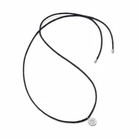 Daisy Cord Flower Necklace Sterling Silver Daisy Cord Flower Necklace Sterling Silver