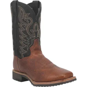 Dan Post Boldon Men’s Cognac Square Toe Leather Boot Dan Post Boldon Men’s Cognac Square Toe Leather Boot