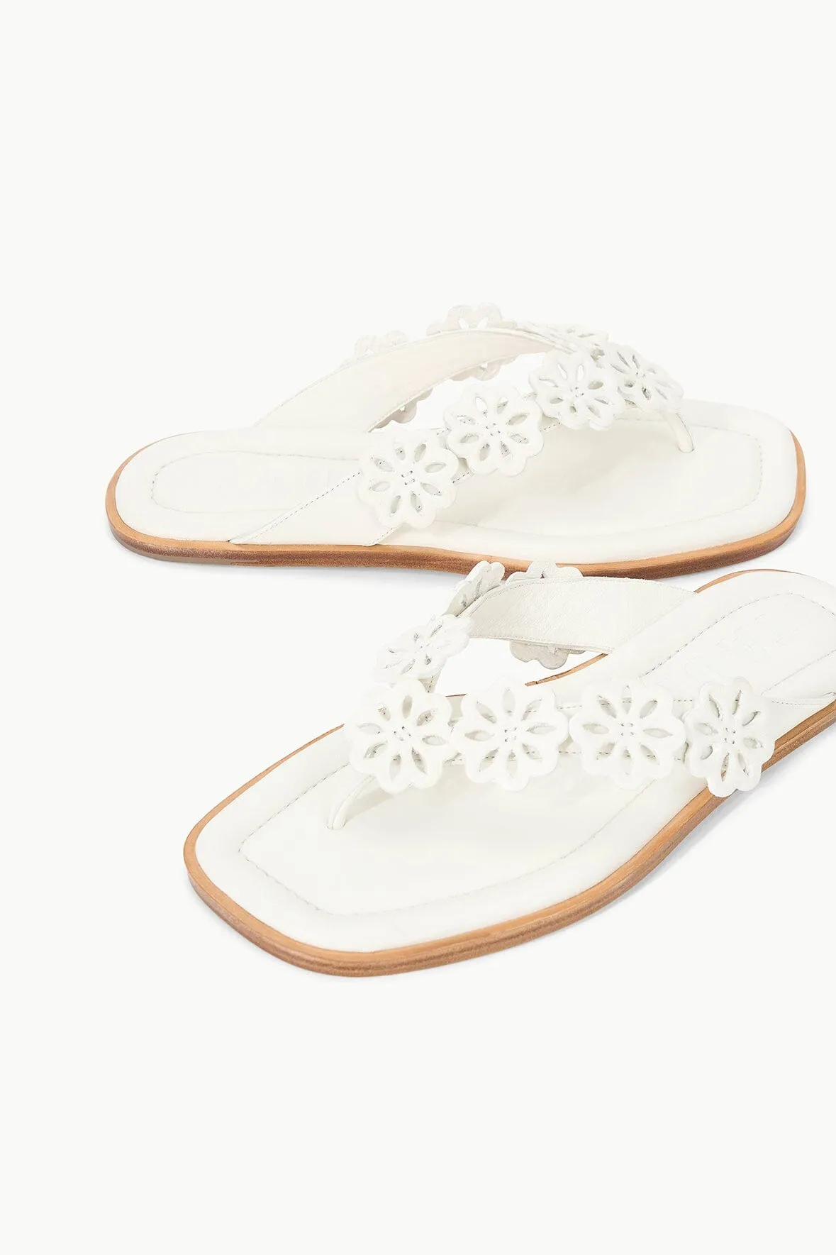 DANTE FLORAL THONG SLIDE | PAPER