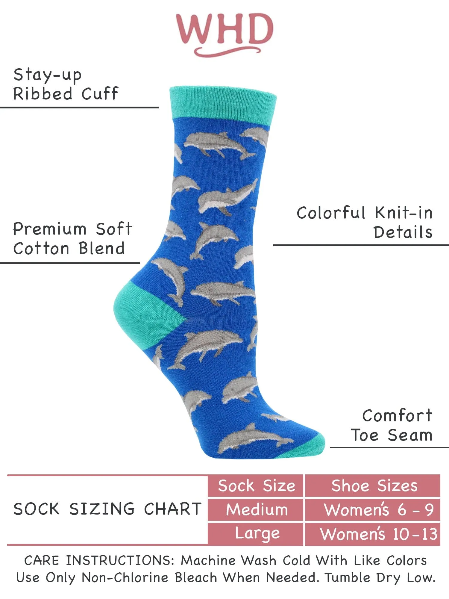 Dolphin Socks Perfect Ocean Lovers Gift