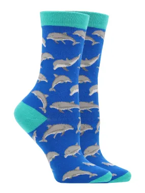 Dolphin Socks Perfect Ocean Lovers Gift Dolphin Socks Perfect Ocean Lovers Gift
