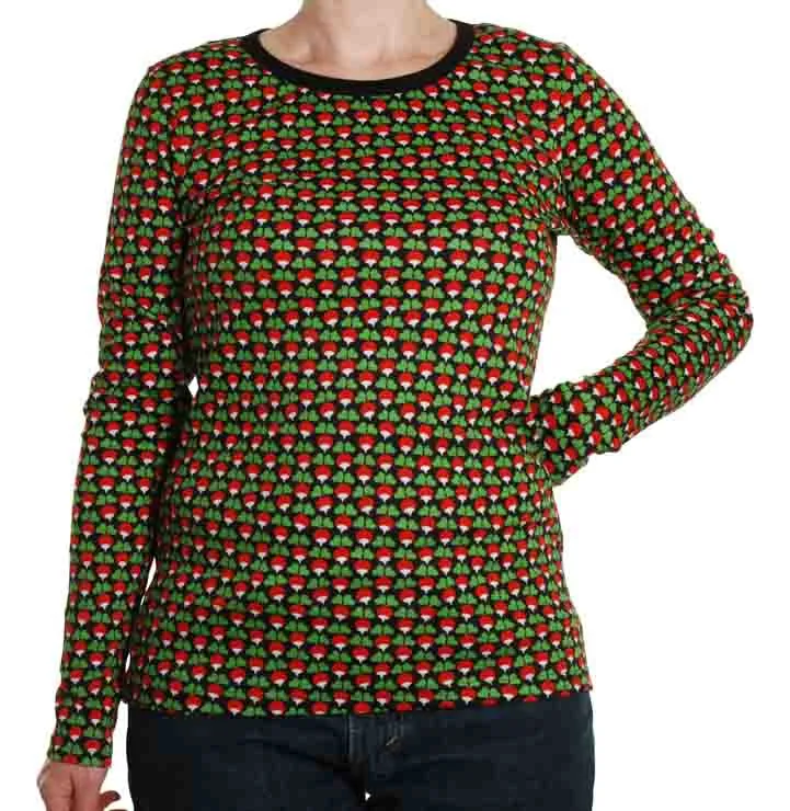 DUNS Long Sleeved T-shirt Adult - Mini Radish Black