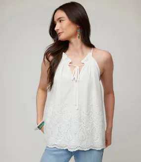 Embroidered Halter Top Embroidered Halter Top