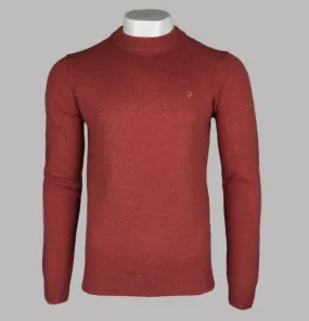 Farah Birchall Lambswool Jumper Crimson Farah Birchall Lambswool Jumper Crimson