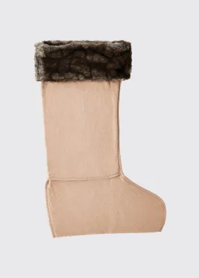 Faux Ladies Fur Boot Liners - Elk Faux Ladies Fur Boot Liners - Elk