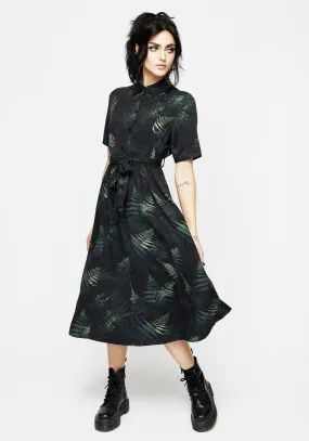 Fernery Midi Shirt Dress Fernery Midi Shirt Dress